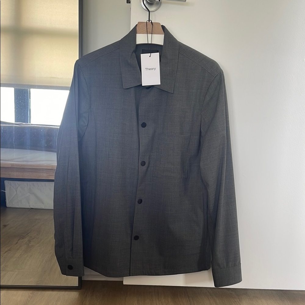 Theory Rye Snap Overshirt